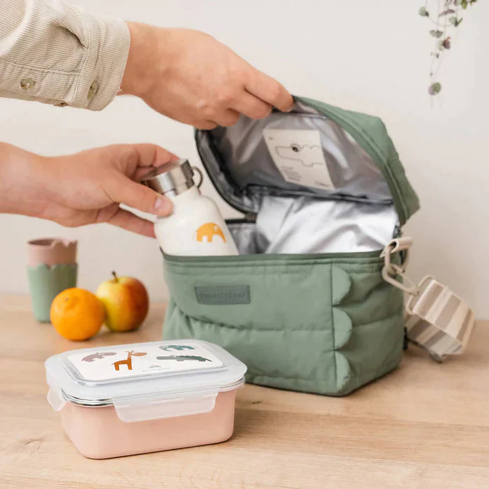 Caja de Metal para Almuerzo Deer Friends - Rosa | Done by deer - Imagen 3