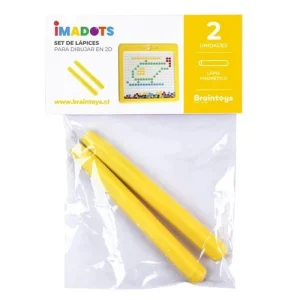 2 LÁPICES PARA JUEGO MAGNÉTICO DE DIBUJO ·IMADOTS·