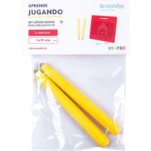 2 LÁPICES PARA JUEGO MAGNÉTICO DE DIBUJO ·IMAPAD·