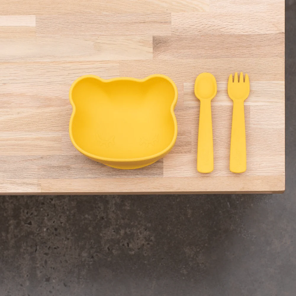 Cubiertos con Caja - Amarillo | We Might Be Tiny - Imagen 4