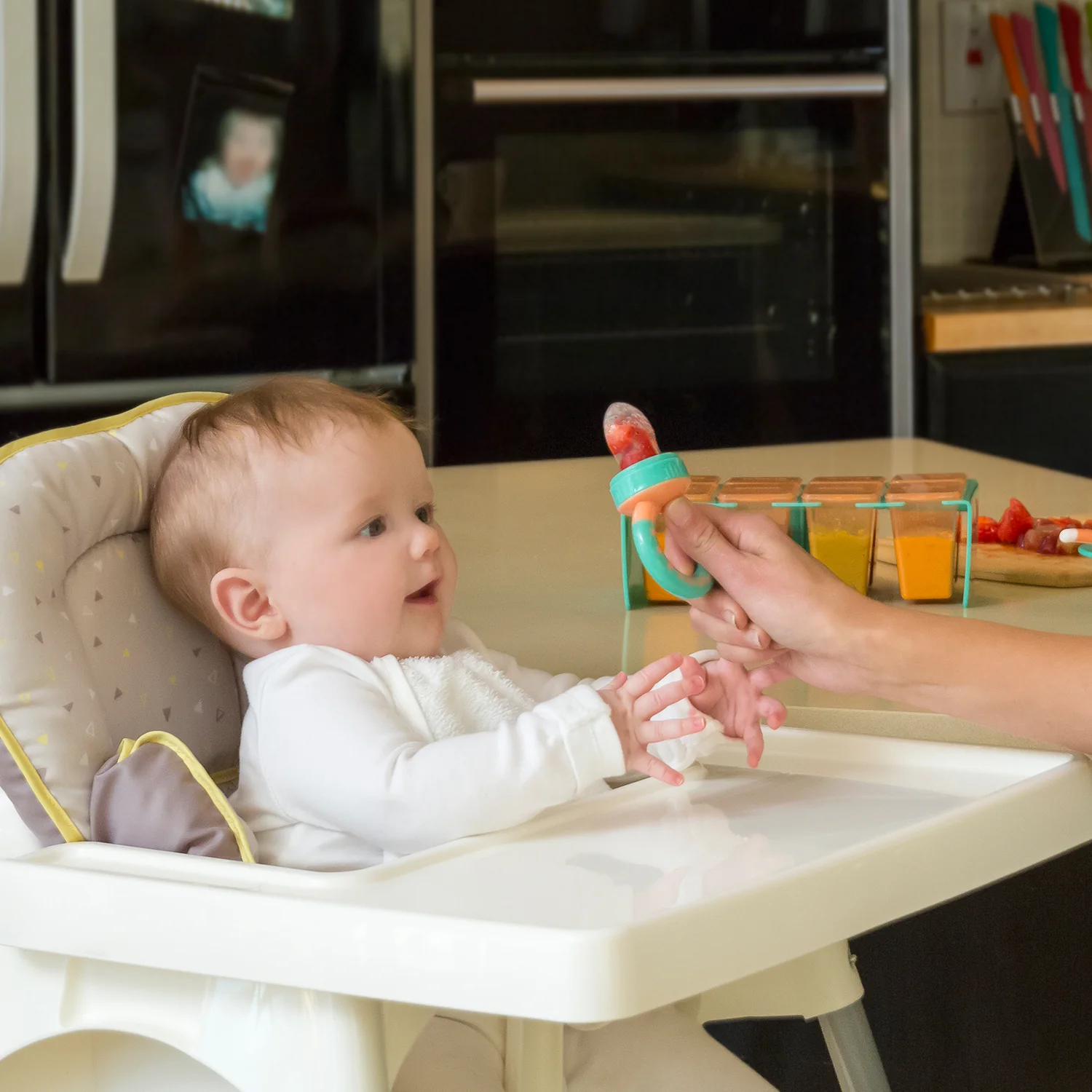 Chupete para Fruta con Silicona | ClevaMama - Imagen 2