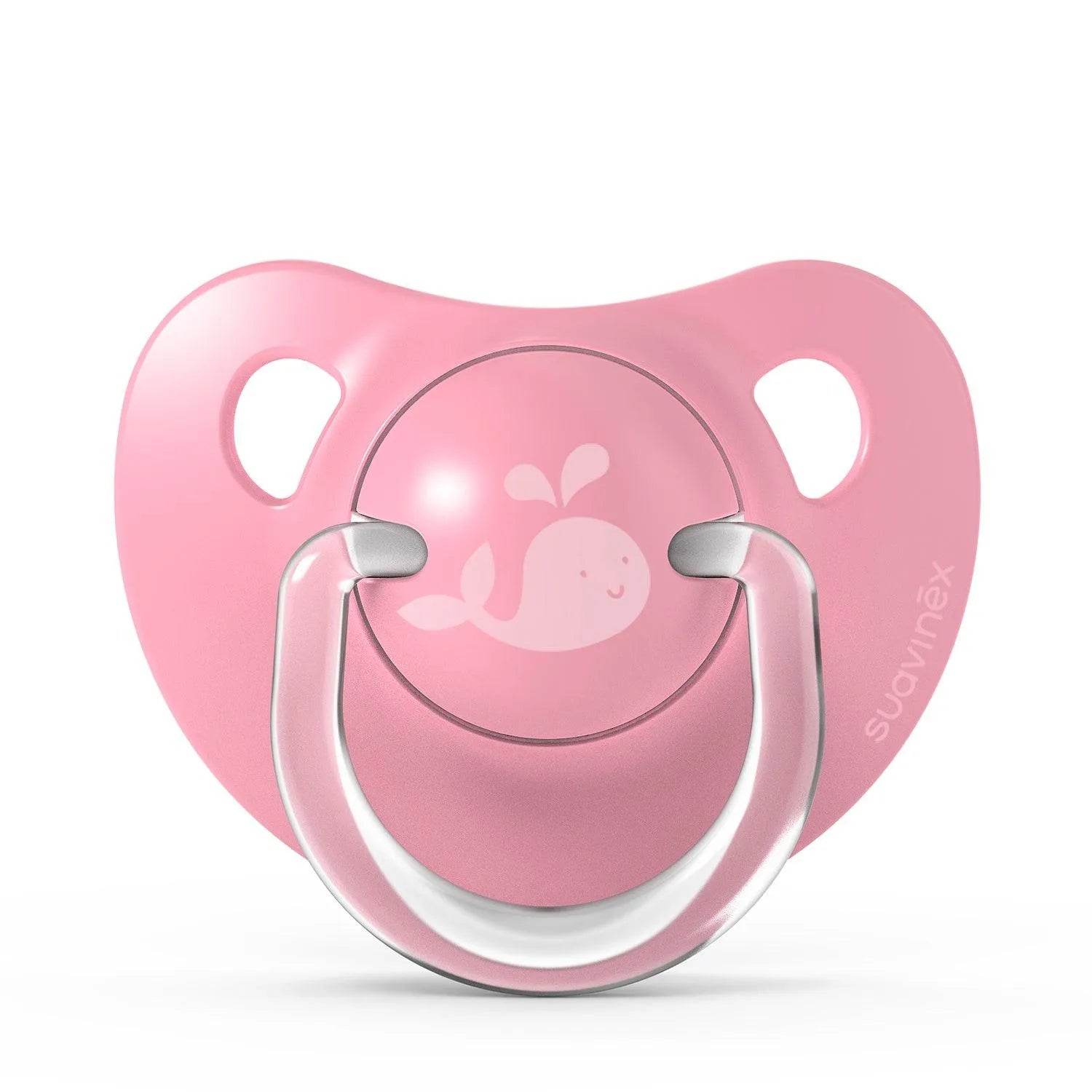 Pack de 2 Chupetes con Tetina Anatómica Látex Memories - Rosado | Suavinex - Imagen 6