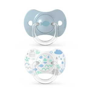 Pack de 2 Chupetes Fisiológicos Memories - Azul | Suavinex