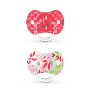 Pack de 2 Chupetes Fisiológicos Jungle - Rosado | Suavinex