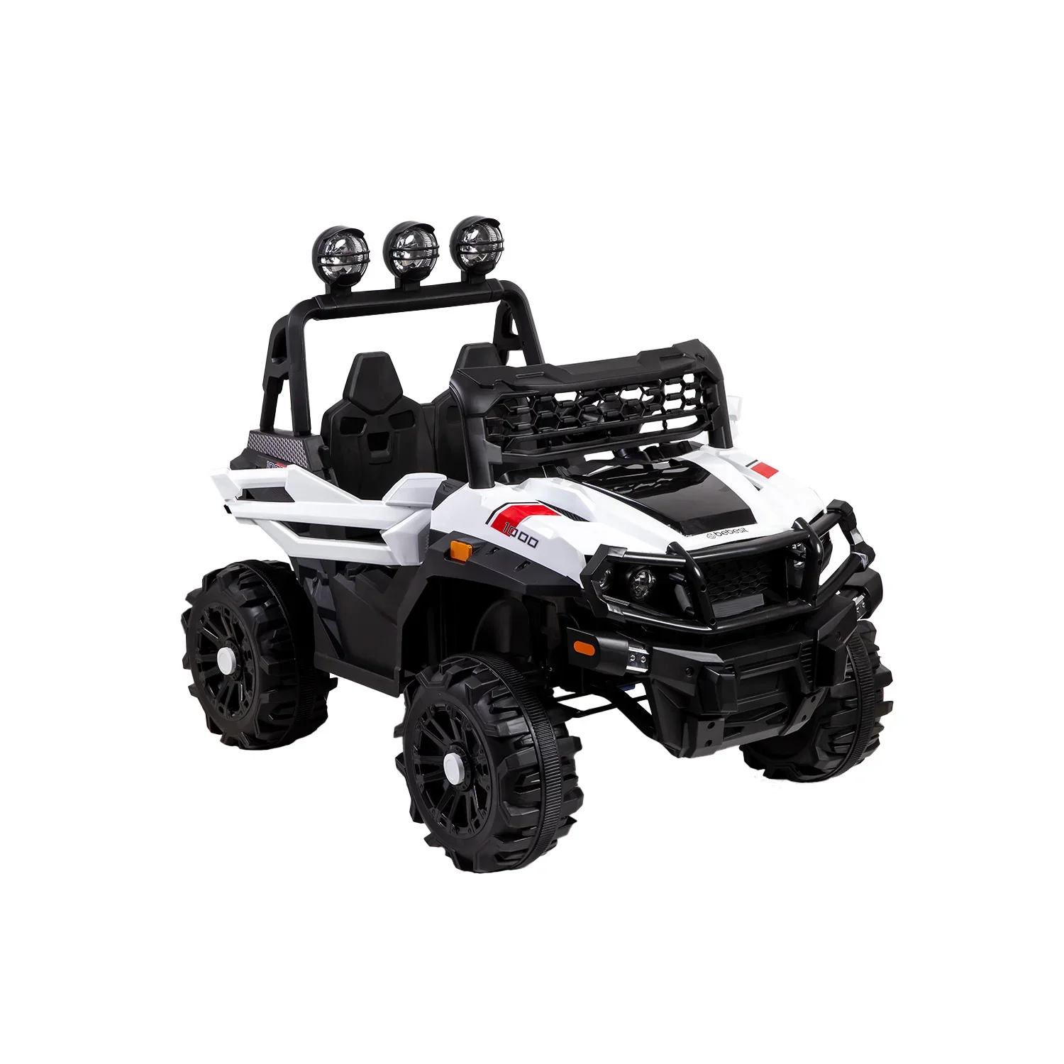 Camioneta Eléctrica SUV Todo Terreno Explorer - Blanco | Bebesit - Imagen 6