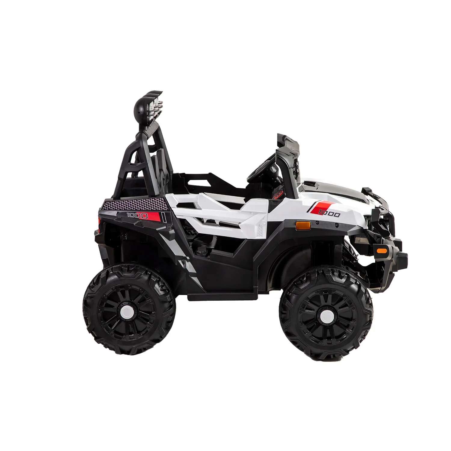 Camioneta Eléctrica SUV Todo Terreno Explorer - Blanco | Bebesit - Imagen 4