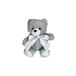 Peluche Oso - Gris - Cinta Niño | Algodones