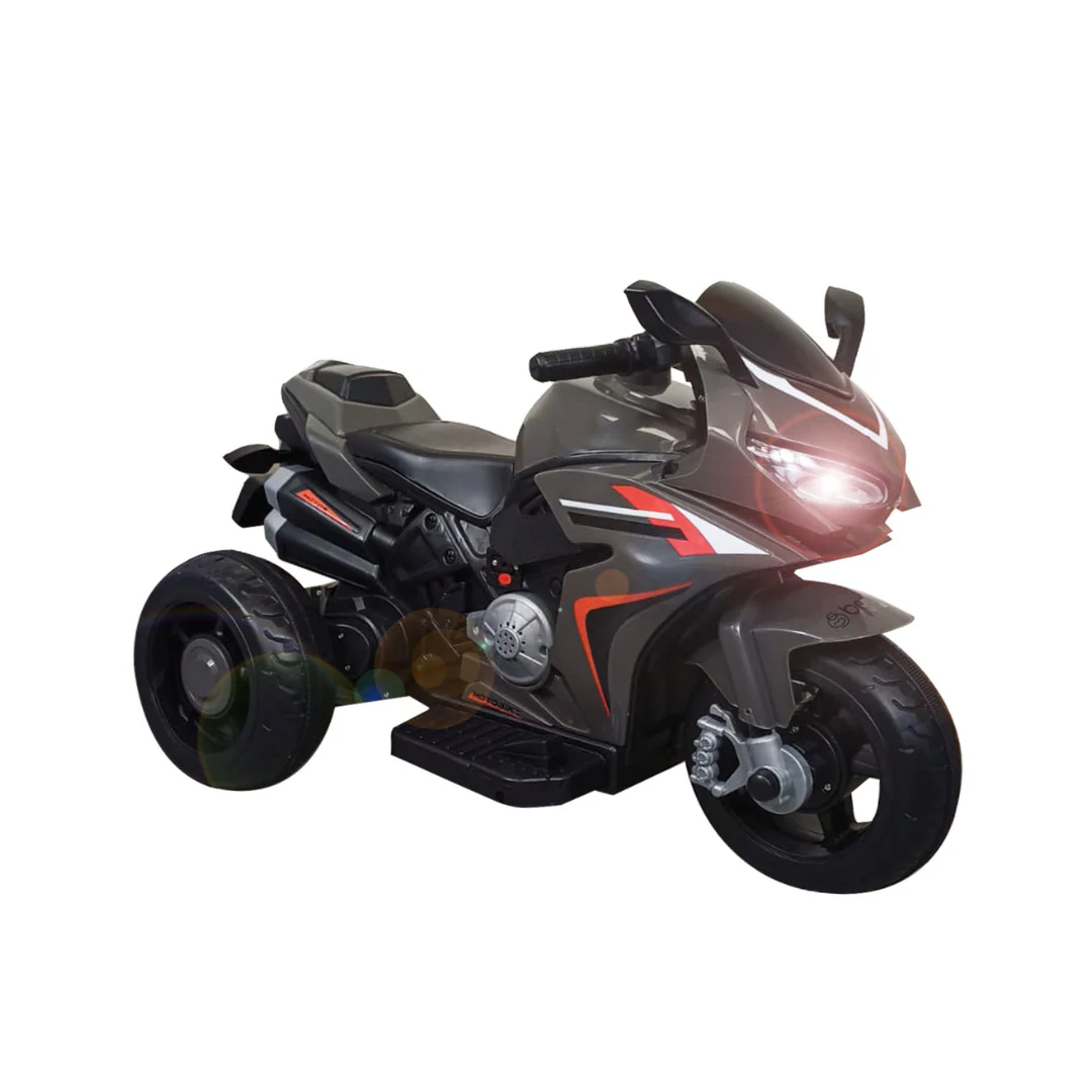 Trimoto BigTrail Niños Infantil 6V a Batería - Gris | Bebesit - Imagen 3