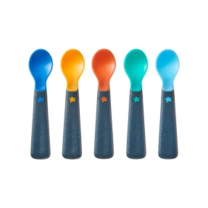 Pack de 5 Cucharas Alimentación EasyGrip (4 meses +) | Tommee Tippee