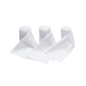 Pack de 3 Paños de Muselina - Blanco | Bambino