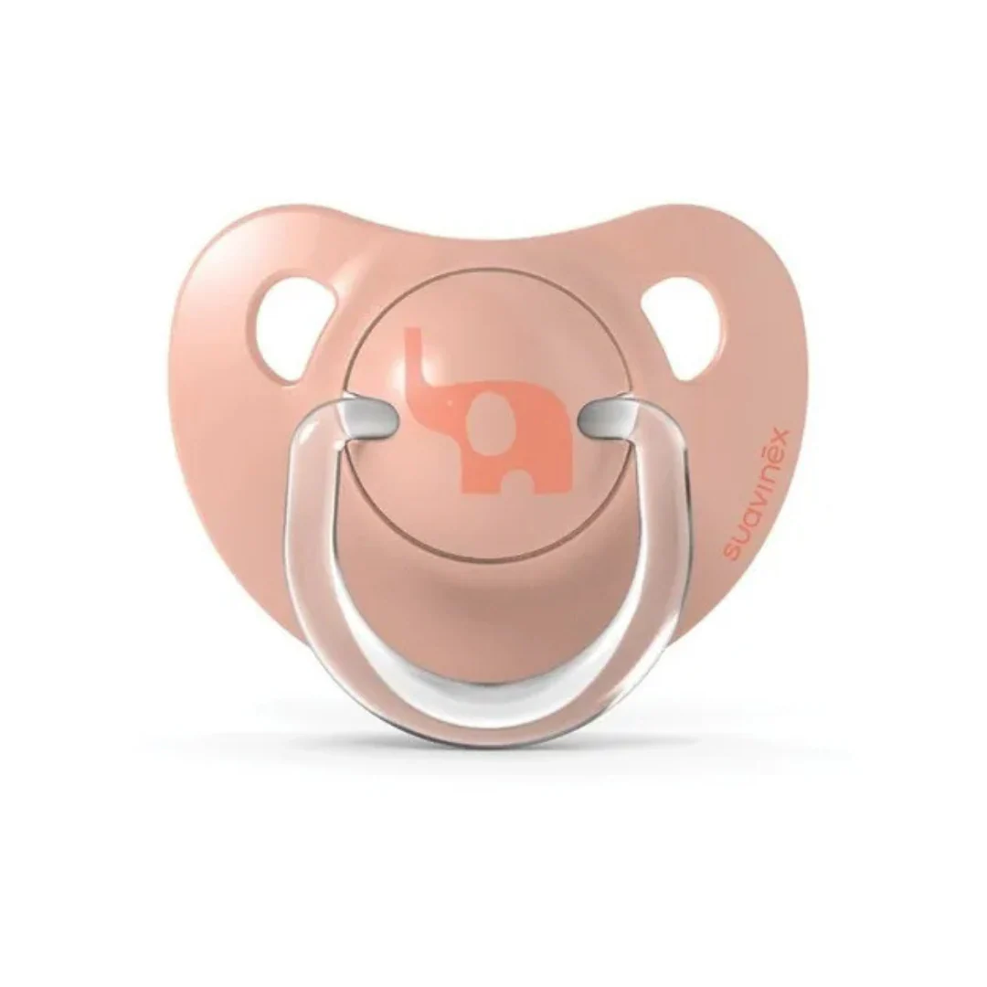 Pack de 2 Chupetes con Tetina Anatómica Látex Memories - Rosado | Suavinex - Imagen 4