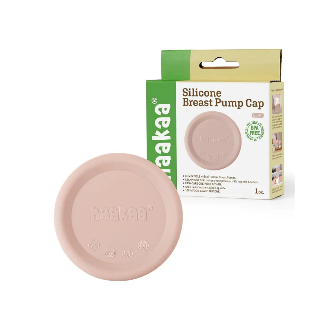 Tapa de Silicona para Recolector de Leche Materna Haakaa -Blush | haakaa