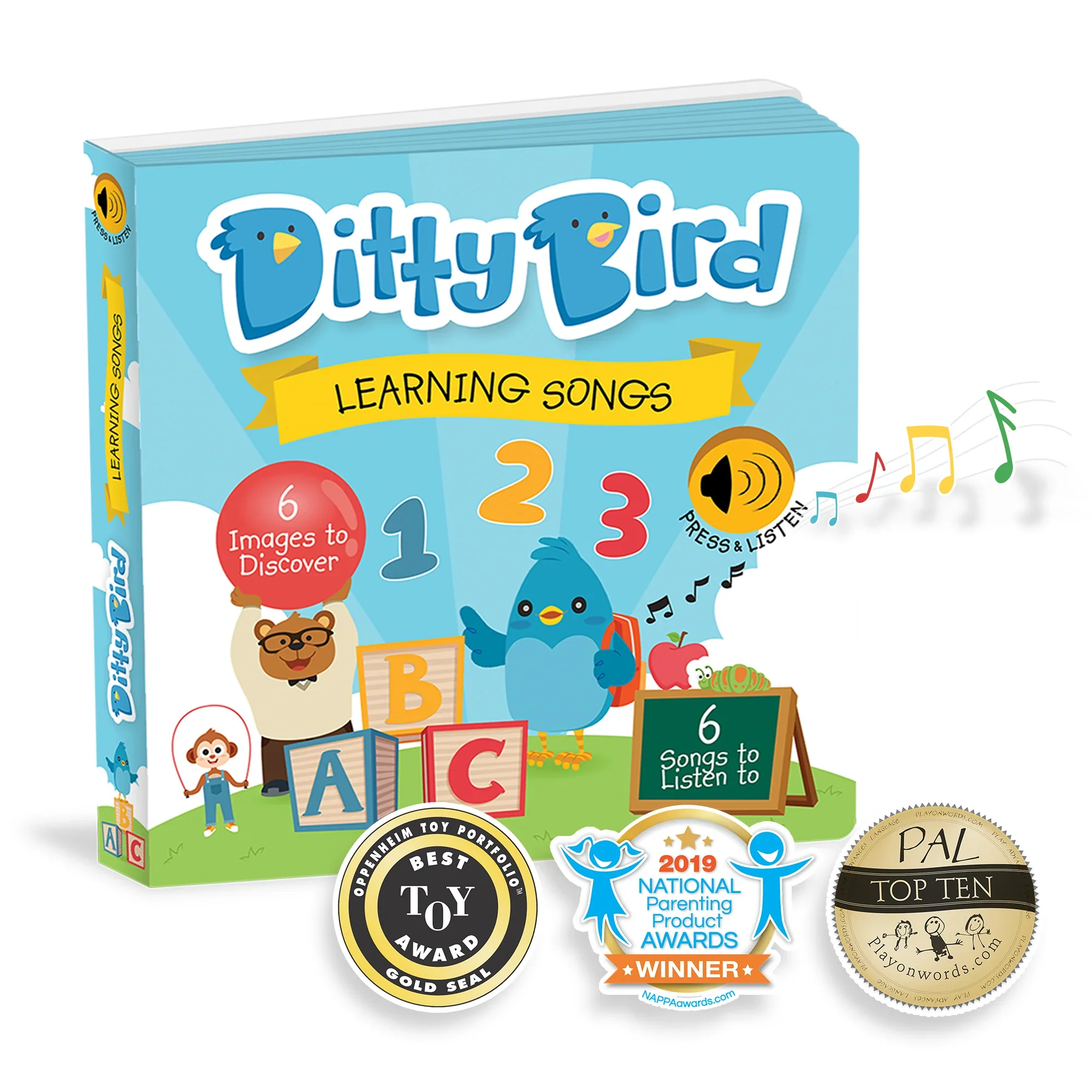 Libro Interactivo Musical - Learning Songs | Ditty Bird - Imagen 2