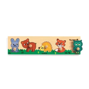 Puzzle Madera Botones - Forest'n'Co | Djeco
