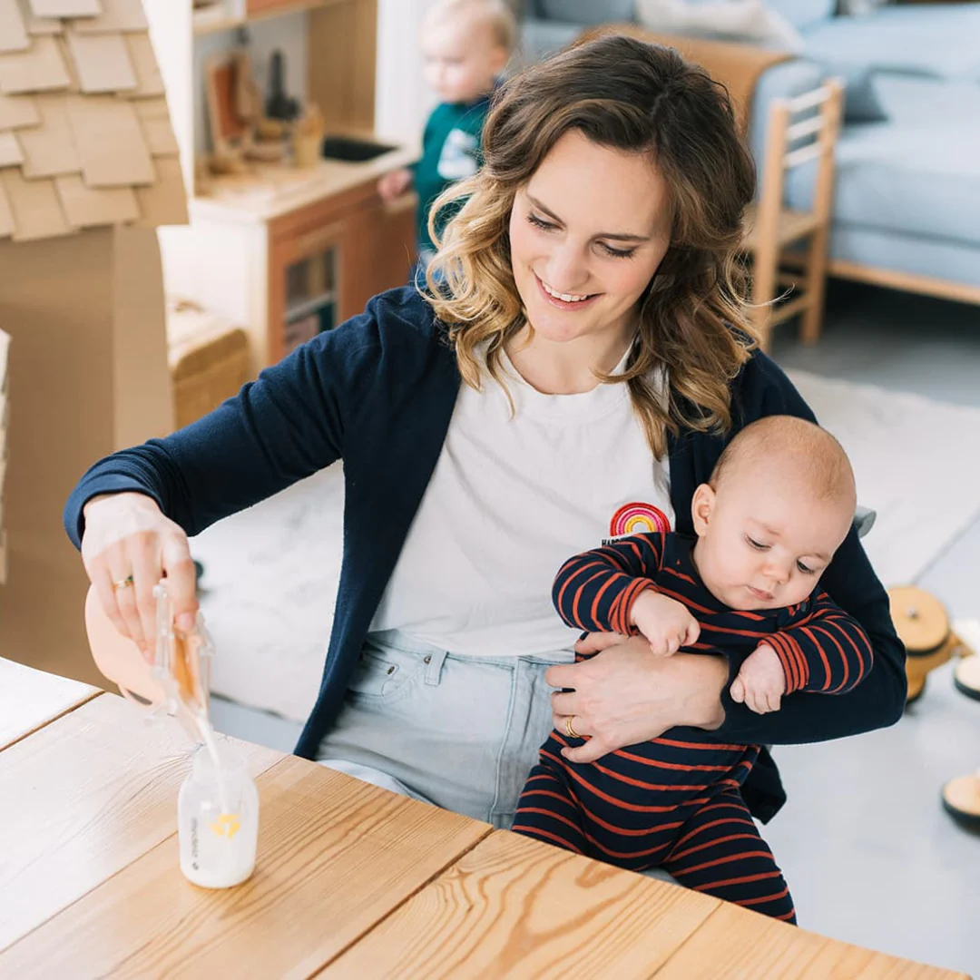 Pack 2 Bolsas de Silicona Multifuncionales - Yummy Blush | Baby on the Move - Imagen 2