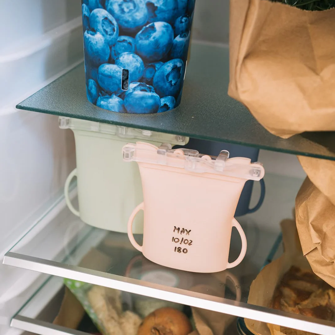 Pack 2 Bolsas de Silicona Multifuncionales - Yummy Blush | Baby on the Move - Imagen 6