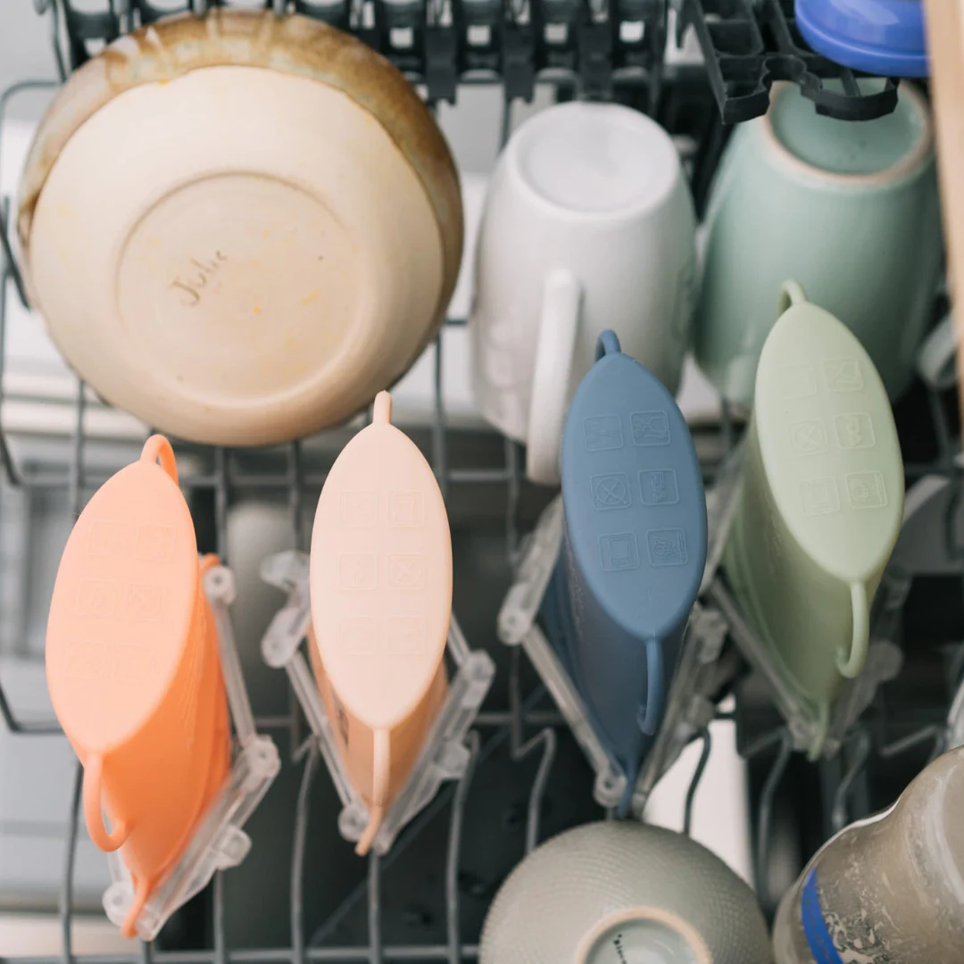 Pack 2 Bolsas de Silicona Multifuncionales - Yummy Denim | Baby on the Move - Imagen 5