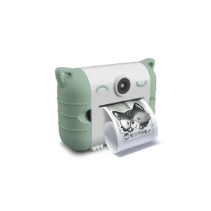 Cámara Instantánea con Impresora - Verde | Kidywolf