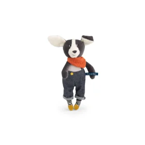 Peluche Perro Puce - Azul | Moulin Roty