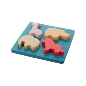 Puzzle de Silicona Animales | The Baby Nation