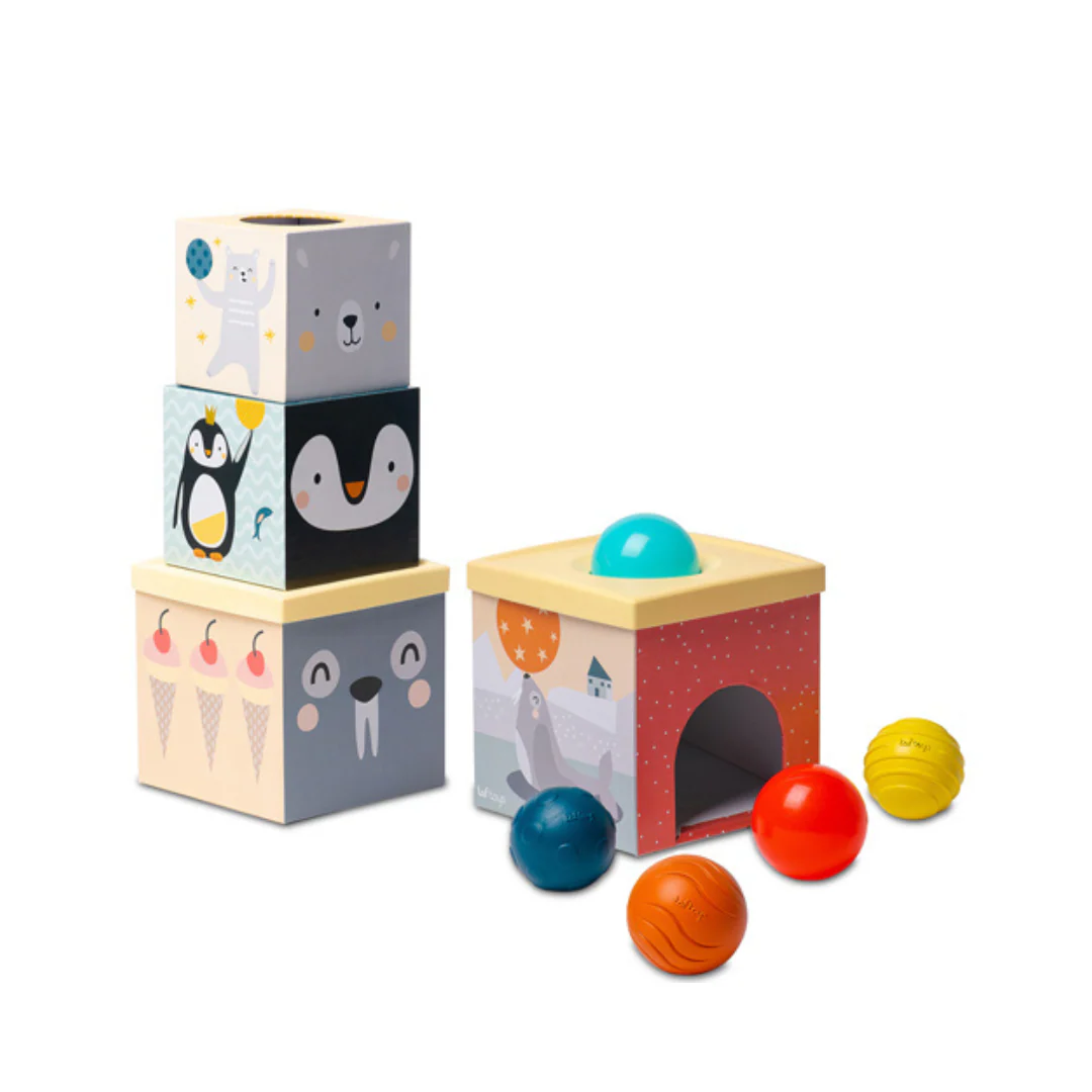 Cubo de Encaje y Formas - Polo Norte | Taf Toys