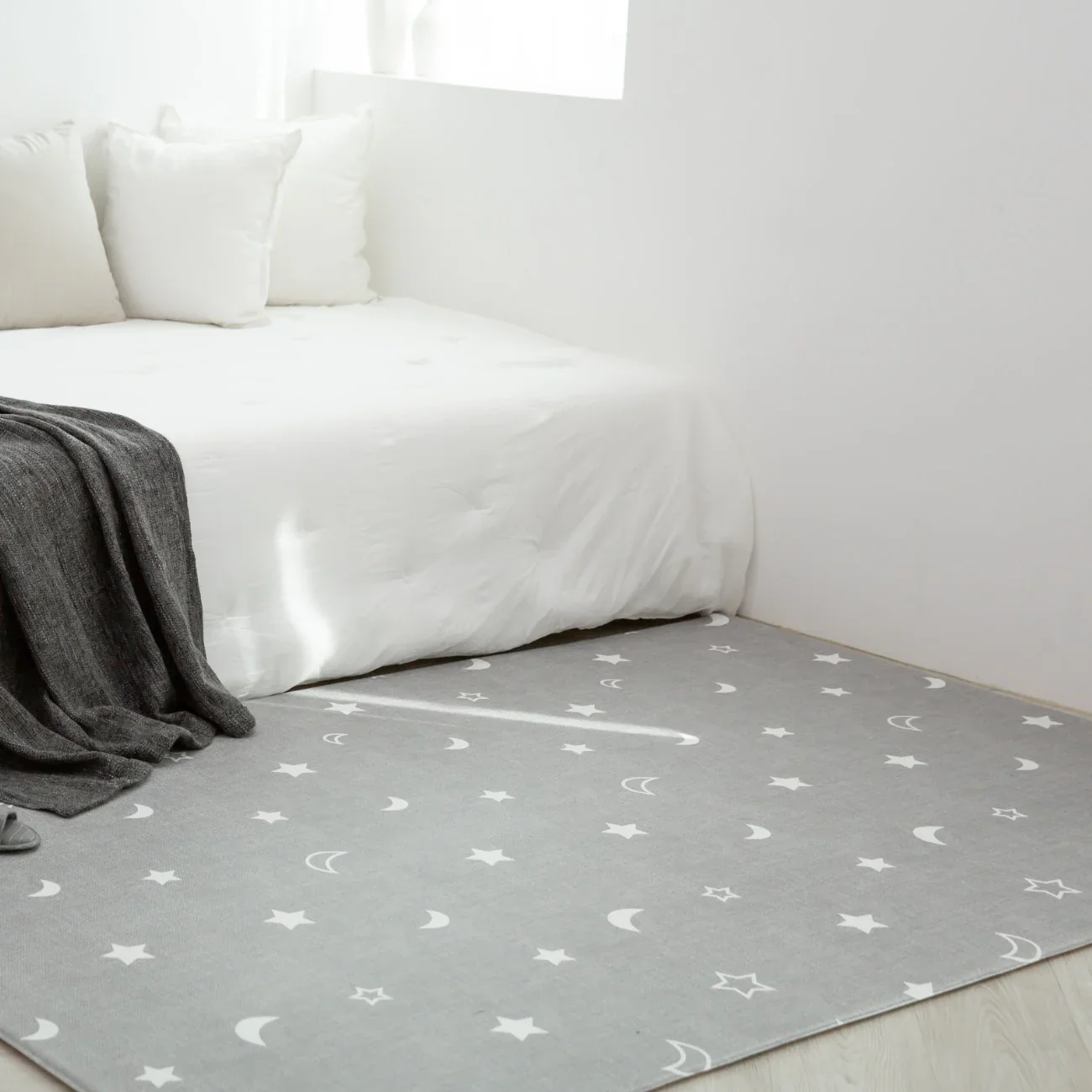 Alfombra de Juego Reversible y Antigolpes - Estrellas | Oruga Kids - Imagen 2