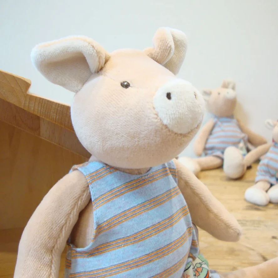 Peluche Philemon el Cerdito - 35 cm | Moulin Roty - Imagen 3