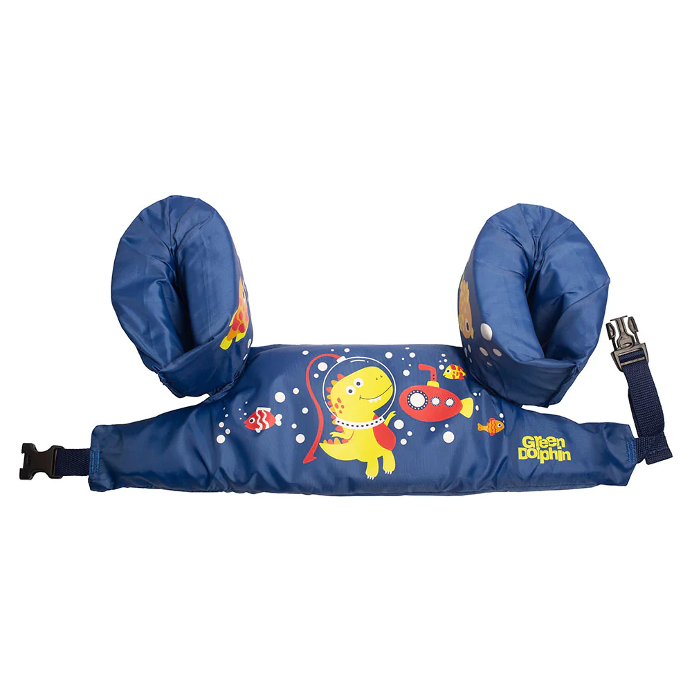Flotador con Alitas Dinosaurio Azul | Green Dolphin - Imagen 3