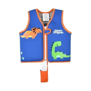 Chaleco Flotador Infantil - Dinosaurio Azul | Green Dolphin