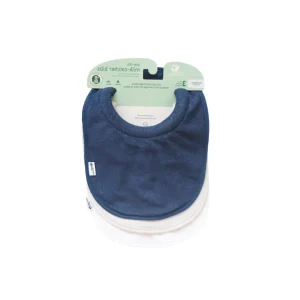 Pack 3 Baberos Impermeables Con Cuello - Azul | Green Sprouts