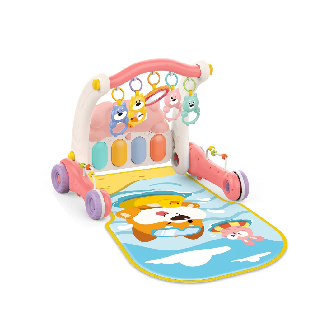 Gimnasio y Andador Infantil - Rosado | Huanger