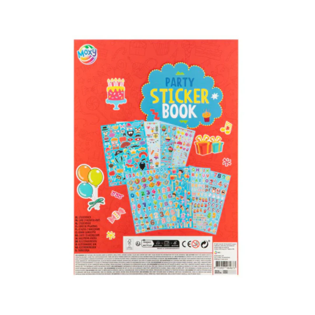 Libro de Stickers - Fiesta | Moxy - Imagen 2