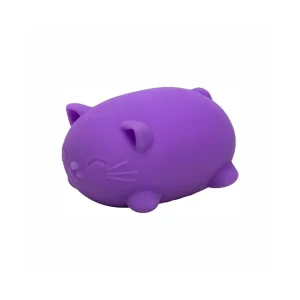 Cool Cats - Pelota Antiestrés Squishy - Morado | NeeDoh