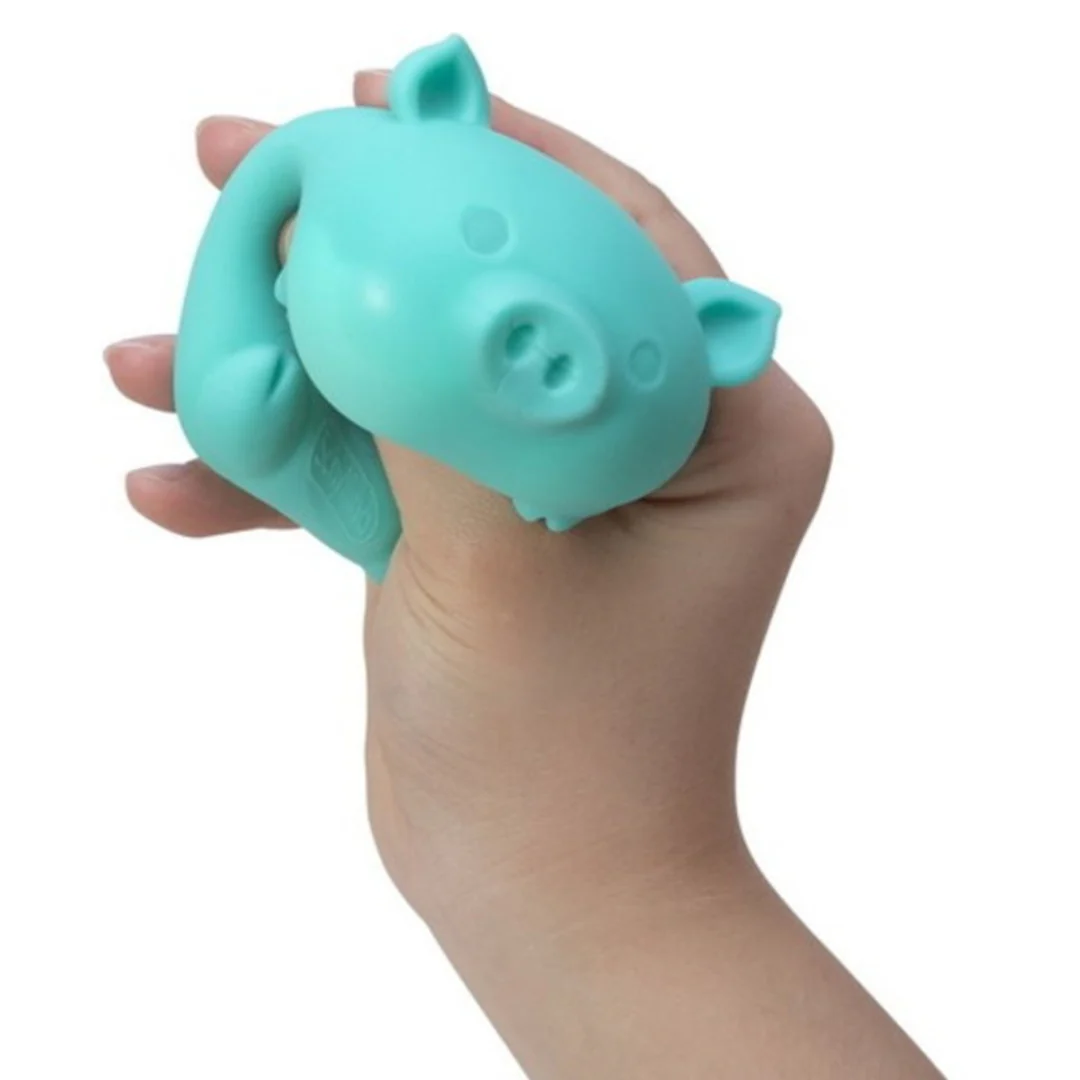 Dig it Pig - Pelota Antiestrés Squishy - Azul | NeeDoh - Imagen 3