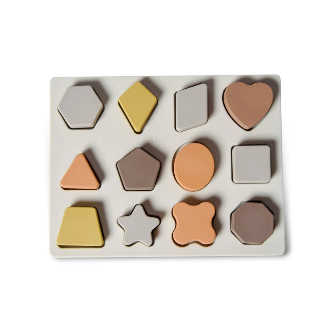 Puzzle de Silicona Bowie - Marrón | Nuuroo