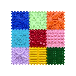 Alfombra Sensorial - 9 Piezas - Rainbow Melody Set | Ortonature