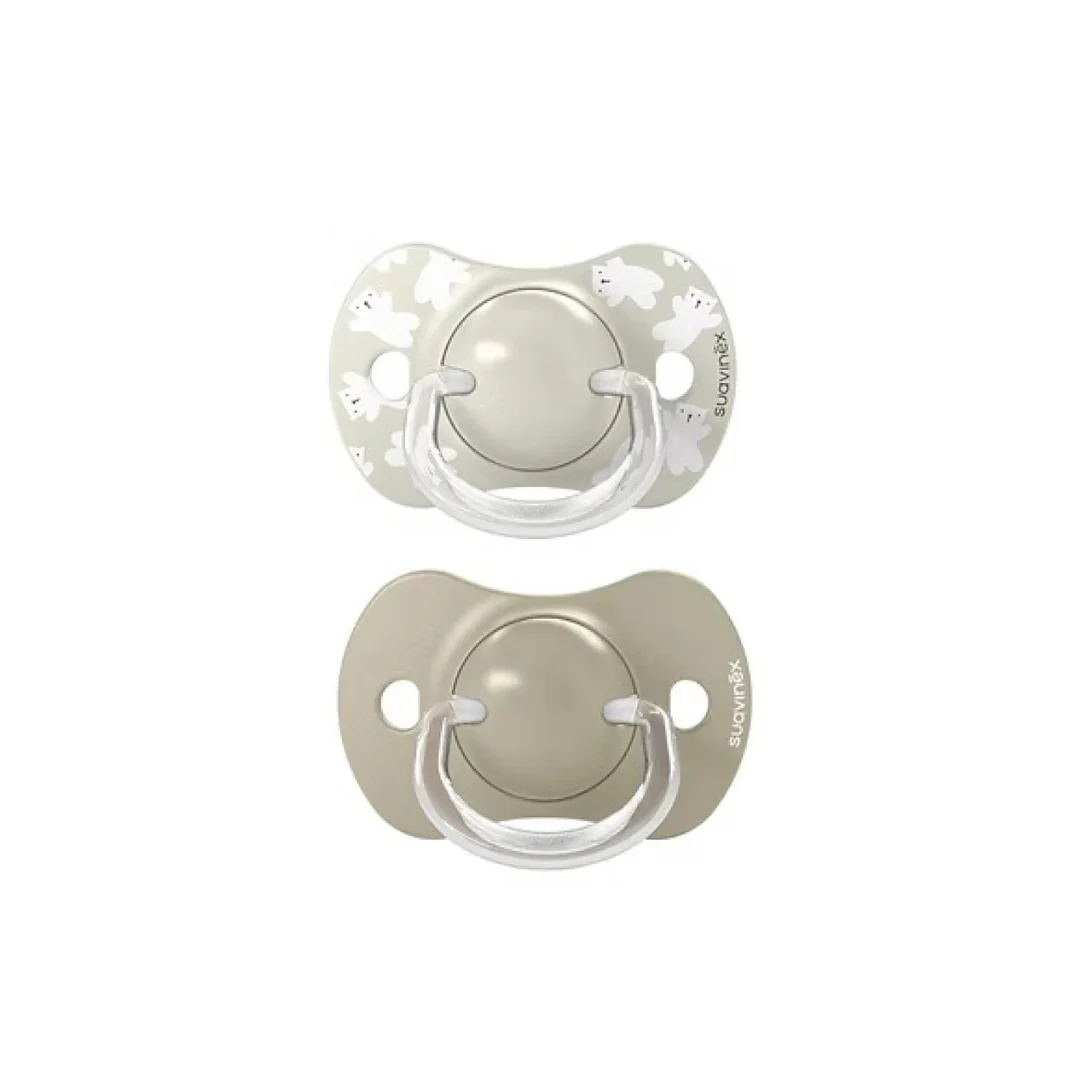 Pack de 2 Chupetes Fisiológicos SX Pro Wild - Beige | Suavinex