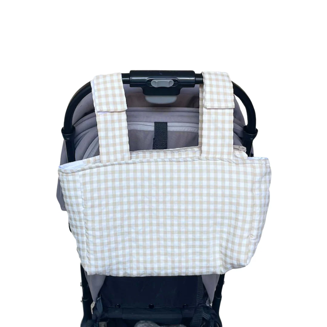 Bolso Elvira - Vichy Beige | Valise