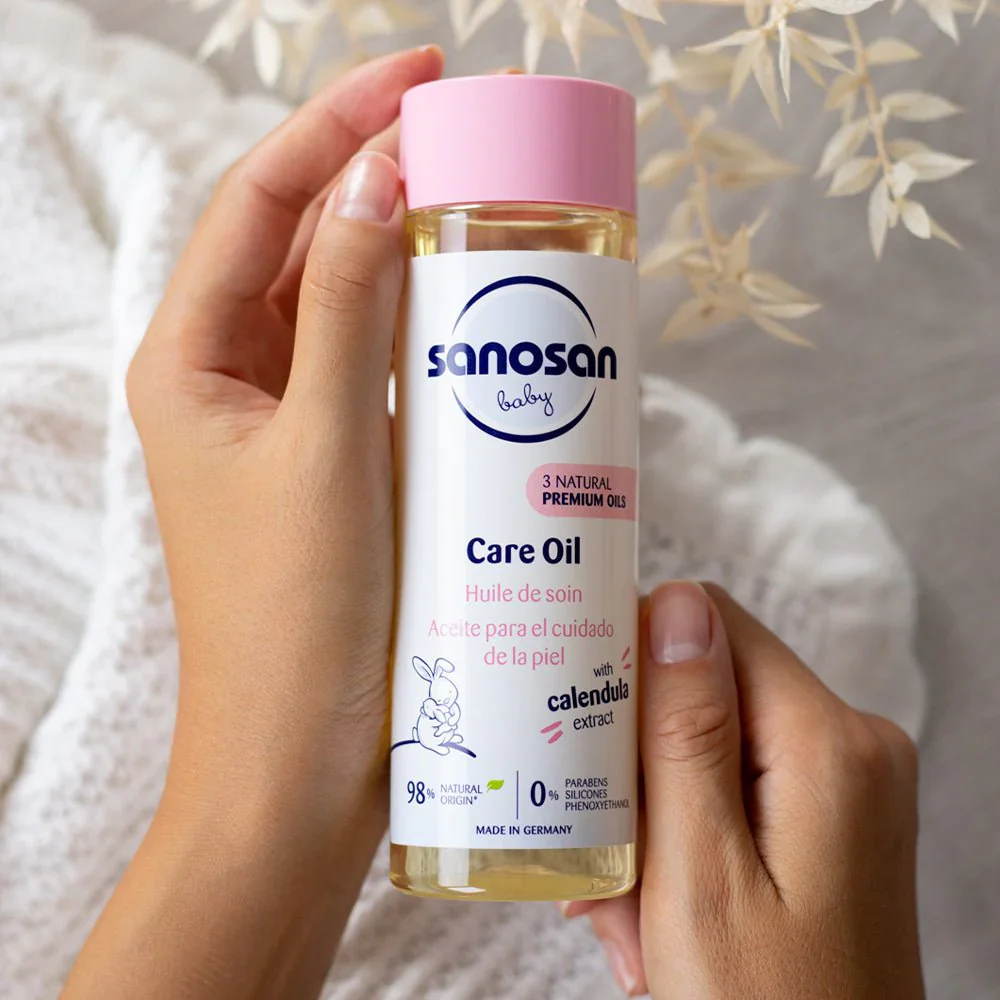 Aceite de Masajes y para el Cuidado de la Piel del Bebé - 200 ml | Sanosan - Imagen 2
