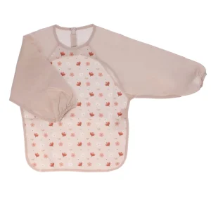 BABERO CON MANGAS TUTETE ·LITTLE GARDEN·