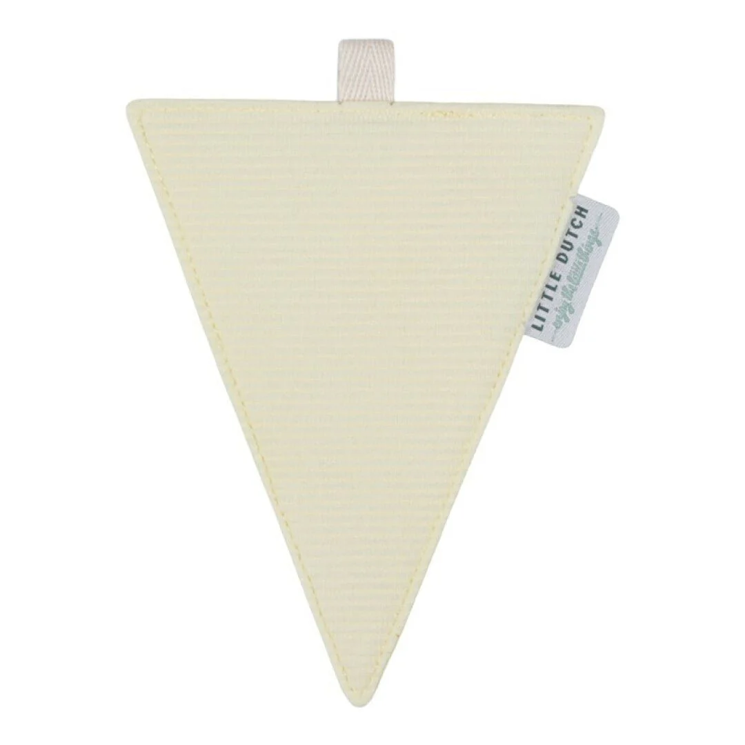 BANDERÍN AMARILLO - COLGANTE PARA GUIRNALDA