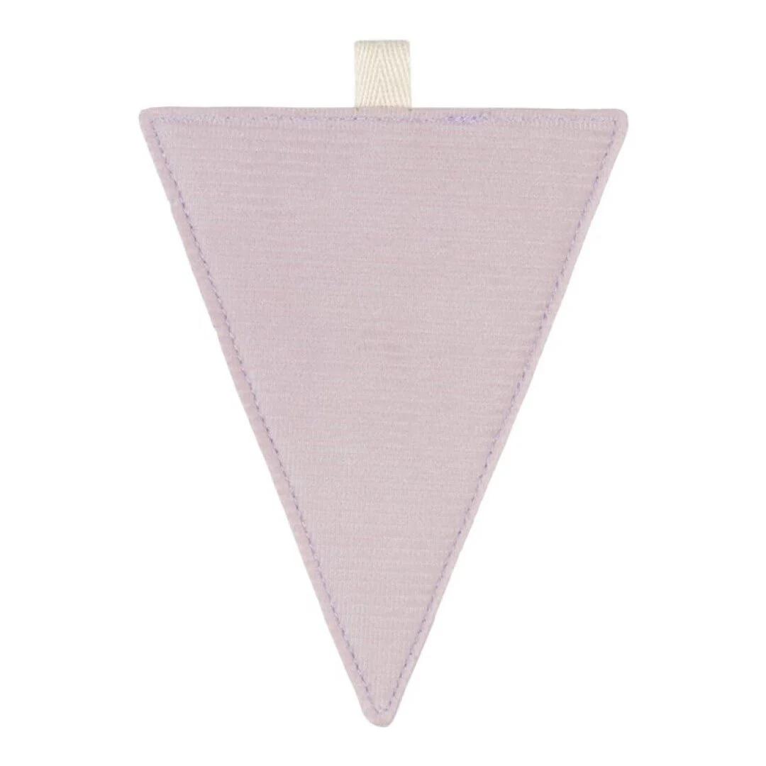 BANDERÍN LILA - COLGANTE PARA GUIRNALDA