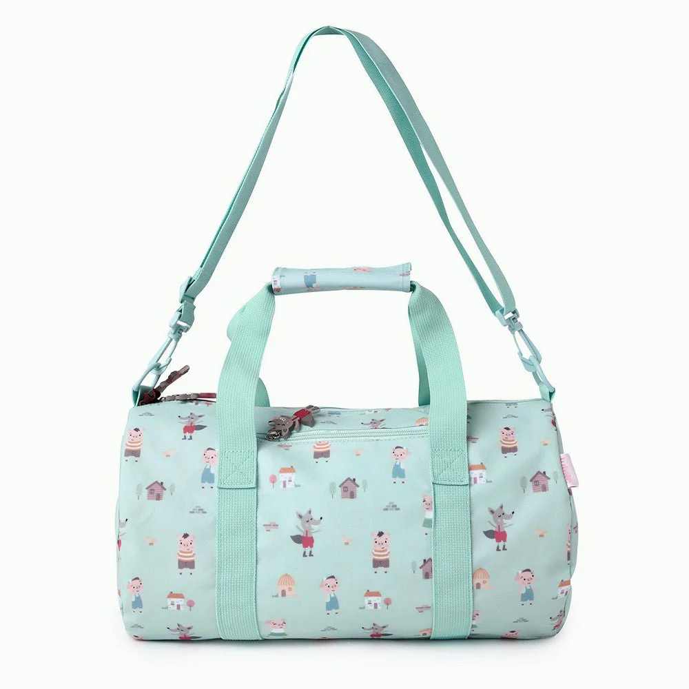 BOLSA DE DEPORTE O VIAJE TUTETE ·THREE LITTLE PIGS· - Imagen 4