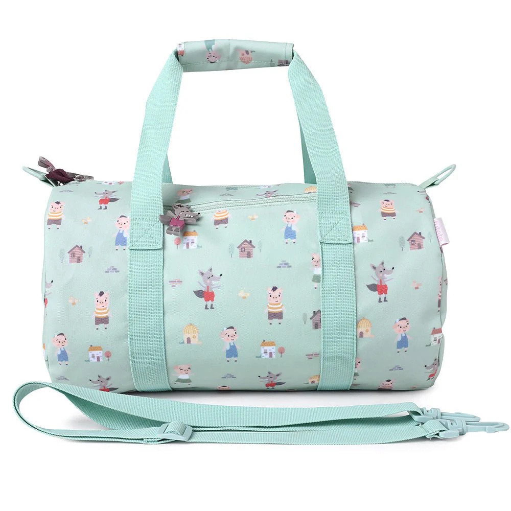 BOLSA DE DEPORTE O VIAJE TUTETE ·THREE LITTLE PIGS· - Imagen 2