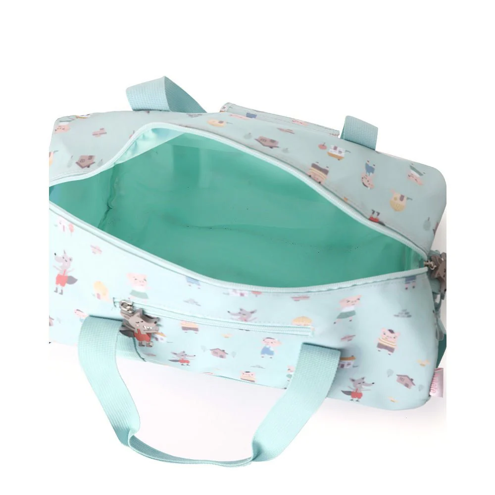 BOLSA DE DEPORTE O VIAJE TUTETE ·THREE LITTLE PIGS· - Imagen 3