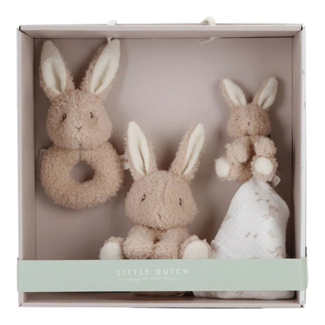 CAJA REGALO JUGUETES DE TELA LITTLE DUTCH ·BABY BUNNY·