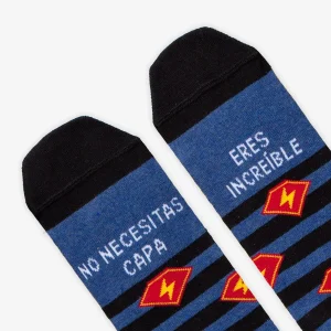 CALCETINES UO ·NO NECESITAS CAPA, ERES INCREÍBLE·