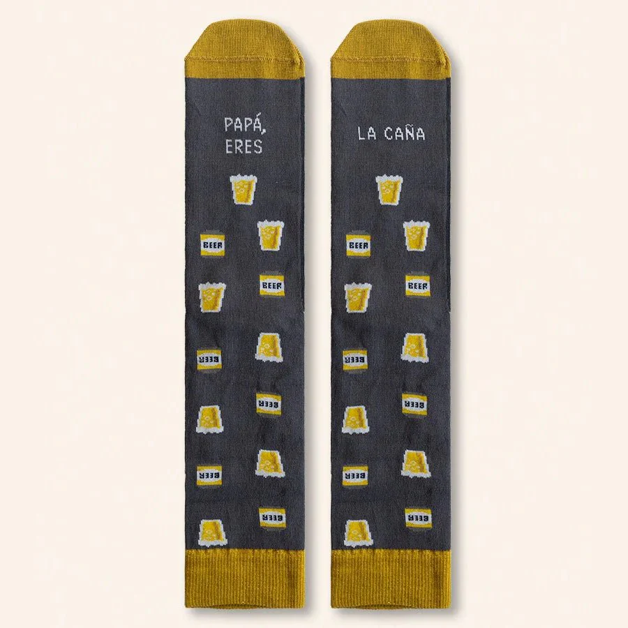 CALCETINES UO ·PAPÁ ERES LA CAÑA· - Imagen 5