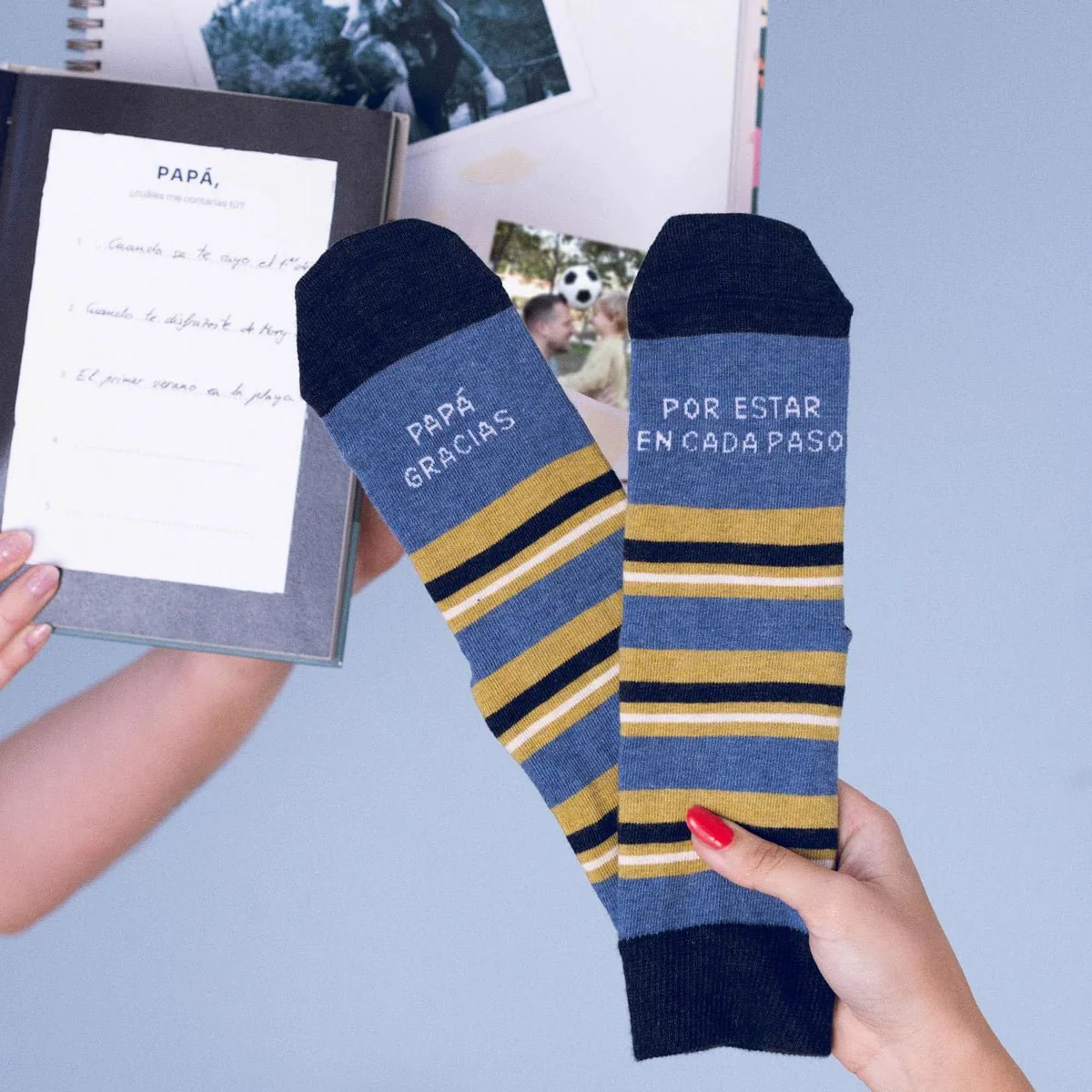 CALCETINES UO ·PAPÁ, GRACIAS POR ESTAR EN CADA PASO· - Imagen 6