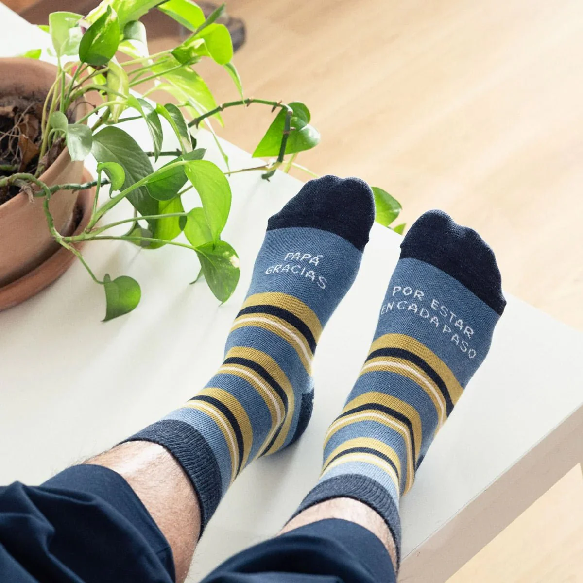 CALCETINES UO ·PAPÁ, GRACIAS POR ESTAR EN CADA PASO· - Imagen 3